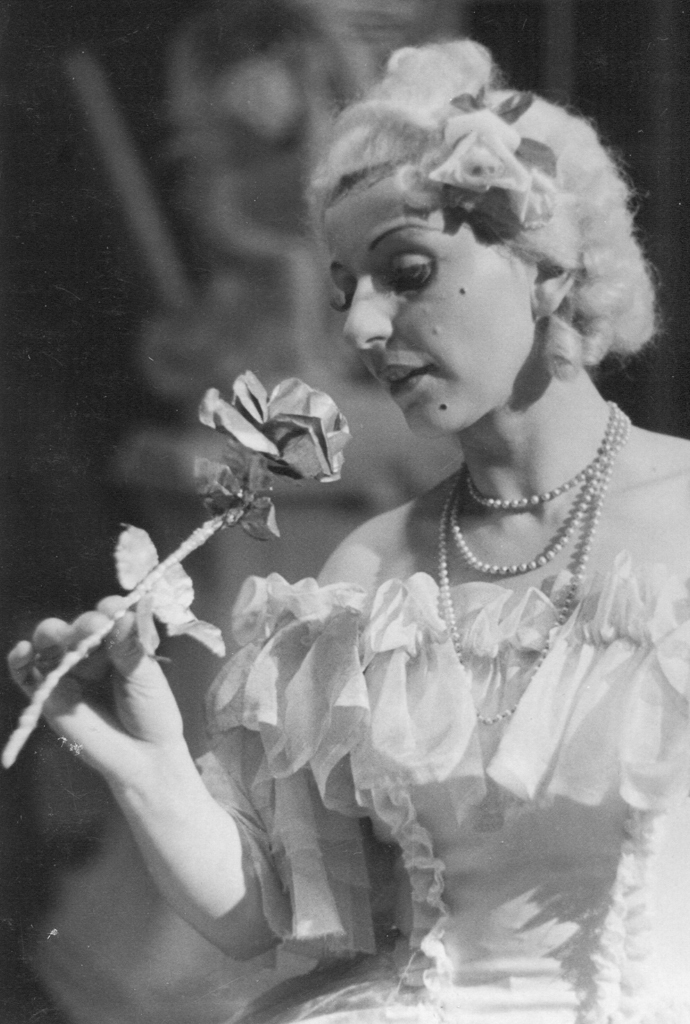 Janka Steflic als „Sophie“ in R. Strauß „Der Rosenkavalier“um 1950